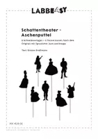 Vorschau - Mal- und Bastelvorlagen - Schattentheater "Aschenputtel" - Figuren + Texte - Seite 2