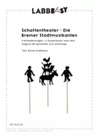 Vorschau - Mal- und Bastelvorlagen - Schattentheater "Die Bremer Stadtmusikanten" - Seite 2