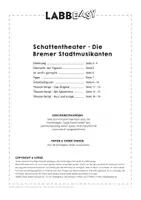 Vorschau - Mal- und Bastelvorlagen - Schattentheater "Die Bremer Stadtmusikanten" - Seite 3