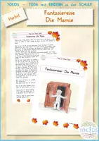 Vorschau - Lehrpläne/Lehrermaterial - Herbst Fantasiereise Die Mumie - Deckblatt