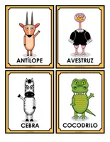 Vista previa - Unidades / Secuencias / Situaciones de Aprendizaje - TARJETAS ILUSTRATIVAS LA SABANA - página 3