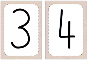 Vorschau - Bildkarten - Tafelmaterial - Bild- und Wortkarten zur Erweiterung des Wortschatzes (Ten in the Bed) - Seite 1