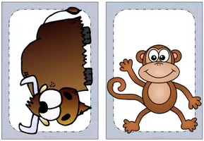 Vorschau - Bildkarten - Tafelmaterial - Bild- und Wortkarten zur Erweiterung des Wortschatzes (From Head to Toe) - Seite 1