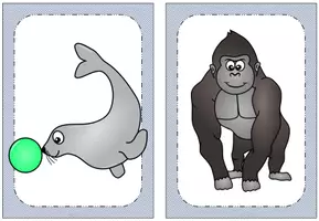 Vorschau - Bildkarten - Tafelmaterial - Bild- und Wortkarten zur Erweiterung des Wortschatzes (From Head to Toe) - Seite 2