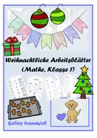 Vorschau - Spiele - Arbeitsblätter-Mix Weihnachten (Mathe, Klasse 1 und 2) - Deckblatt