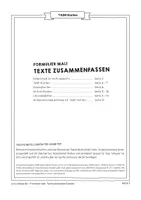 Vorschau - Aufgabenkarten - Task-Karten: Formulier mal! Texte zusammenfassen - Seite 3