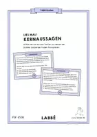 Vorschau - Aufgabenkarten - Task-Karten: Lies mal! Kernaussage - Seite 2