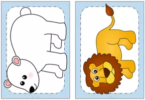 Vorschau - Arbeitsblätter - Materialpaket - Erarbeitung eines Bilderbuchs (Polar bear, polar bear, what do you hear?) - Deckblatt