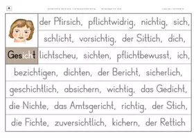 Vorschau - Arbeitsblätter - SET 3 - Konzentriertes Wortschatz- und Rechtschreibtraining - Lektionen zu Wörtern mit zehn verschiedenen Rechtschreibphänomenen - Seite 3