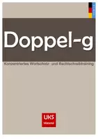 Vorschau - Arbeitsblätter - Konzentriertes Wortschatz- und Rechtschreibtraining - Wörter mit Doppel-g - Deckblatt