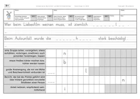 Vorschau - Arbeitsblätter - Konzentriertes Wortschatz- und Rechtschreibtraining - Wörter mit dem Umlaut ü vor einem stummen h - Seite 3