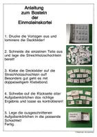 Vorschau - Arbeitsblätter - Einmaleins - Seite 1