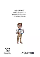 Vorschau - Arbeitsblätter - Lineare Funktionen - Aufgabentyp "x-Koordinate gesucht" - Deckblatt
