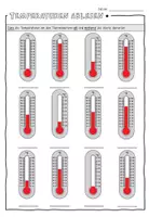 Vorschau - Arbeitsblätter - Arbeitsblatt: Temperaturen ablesen (differenziert) - Seite 3