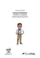 Vorschau - Arbeitsblätter - Lineare Funktionen - Aufgabentyp "Funktionsgleichung gesucht" - Deckblatt