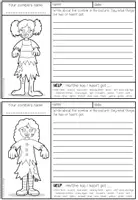 Vorschau - Arbeitsblätter - Zombie Descriptions - 8 Writing Templates - Seite 3