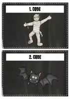 Vorschau - Stationenlernen - Halloween Escape-Room - Seite 1