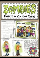 Vorschau - Arbeitsblätter - ZOMBIES - Meet the Zombie Gang (Materialpaket) - Seite 1