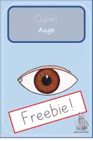 Vorschau - selbst erstellte Cliparts/Grafiken - Freebie Clipart Auge sehen - Deckblatt