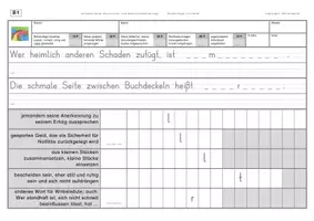 Vorschau - Arbeitsblätter - Konzentriertes Wortschatz- und Rechtschreibtraining - Wörter mit dem Umlaut ü vor ck - Seite 3