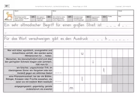 Vorschau - Arbeitsblätter - Konzentriertes Wortschatz- und Rechtschreibtraining - Wörter mit dem Vokal e vor dem Dehnungs-h - Seite 3