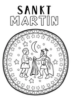 Vorschau - Mal- und Bastelvorlagen - Sankt Martin Mandalas ✨⭐️ - Seite 2