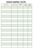 Vorschau - Poster - Liste zur Bücherausleihe für die Klassenbibliothek - Seite 2