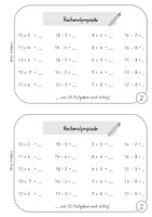 Vorschau - Arbeitsblätter - Paket Herbsthefte 2. Klasse (Deutsch & Mathe) - Seite 3