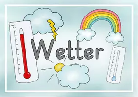 Vorschau - Poster - Themenplakat - Wetter/ Wetter&Wasser - Deckblatt