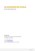 Vorschau - Spiele - 40 schöne Kooperationsspiele & Vertrauensspiele für den Sportunterricht (Spielekartei) - Seite 2