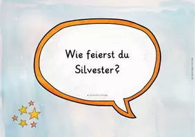 Vorschau - Präsentationen/Tafelbilder - 🎉 Zum Jahresende - 3x Buntes Tafelmaterial - Winter, Weihnachten, Silvester (differenziert) - Seite 3