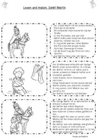 Vorschau - Arbeitsblätter - Lese-Mal-Blätter Laternenfest Klasse 1 und 2 - Seite 3