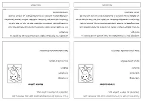 Vorschau - Arbeitsblätter - Mini-Flipbook "Halloween & Reformation" - Seite 3