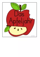Vorschau - Präsentationen/Tafelbilder - Tafelmaterial - Apfel - Das Apfeljahr - Seite 3