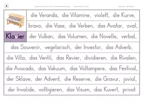 Vorschau - Fördermaterial/Inklusion - SET 9 - Konzentriertes Wortschatz- und Rechtschreibtraining - Lektionen zu Fremdwörtern mit zehn verschiedenen Rechtschreibphänomenen - Seite 3