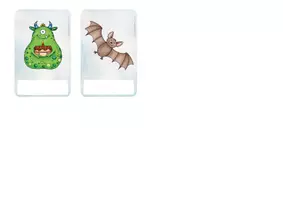 Vorschau - Fördermaterial/Inklusion - Silbenkarten Halloween Übung Deutsch - Seite 3