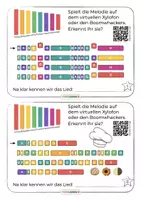 Vorschau - Stundenentwürfe - Materialpaket MUSIK Spiele Rätsel Quiz zu Weihnachten • Weihnachtslieder raten • Boomwhacker - Seite 3