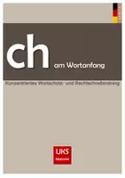 Vorschau - Arbeitsblätter - Konzentriertes Wortschatz- und Rechtschreibtraining - Wörter/Fremdwörtermit CH am Wortanfang - Deckblatt