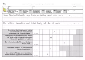 Vorschau - Arbeitsblätter - Konzentriertes Wortschatz- und Rechtschreibtraining - Wörter/Fremdwörtermit CH am Wortanfang - Seite 3