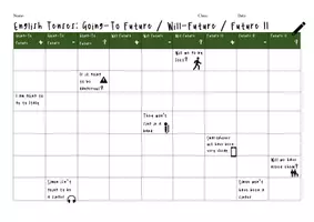 Vorschau - Arbeitsblätter - English Grammar - Revision #3 (Past / Perfect / Future Tenses) - Seite 3