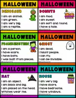 Vista previa - Juegos / Gamificación - I CAN SPEAK Series HALLOWEEN Say and Guess - página 2