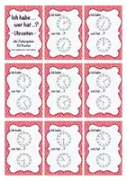 Vorschau - Spiele - Ich habe.. wer hat..? - alle Uhrzeiten (5min Schritte) - Deckblatt