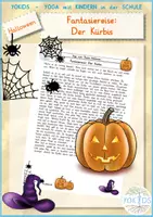 Vorschau - Lehrpläne/Lehrermaterial - Halloween Fantasiereise Der sprechende Kürbis - Deckblatt