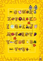 Vorschau - Spiele - Deutsches Alphabet - Brettspiel A4 zum Deutsch lernen mit Audio - Seite 3