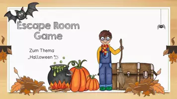 Vorschau - Stationenlernen - Halloween Escape Game / Breakout Room - Seite 1