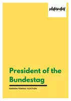 Vista previa - Hojas de trabajo - President of the Bundestag - hoja de trabajo - Portada