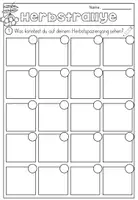 Vorschau - Arbeitsblätter - Lernwerkstatt - Herbst - Stationsarbeit für die 1. Klasse ( Deutsch, Mathe, Kunst) - Seite 2