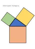 Vorschau - Arbeitsblätter - Arbeitspaket Pythagoras - Deckblatt