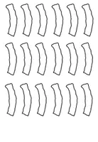 Vorschau - Stationenlernen - Bastelvorlagen zu den Buchstaben - Seite 3