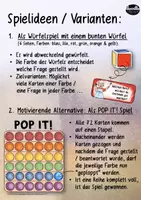 Vorschau - Stationenlernen - Kennenlernspiele PAKET (deutsch/englisch) - 72 Fragen (POP-IT!, Würfel, Jenga) - Seite 3
